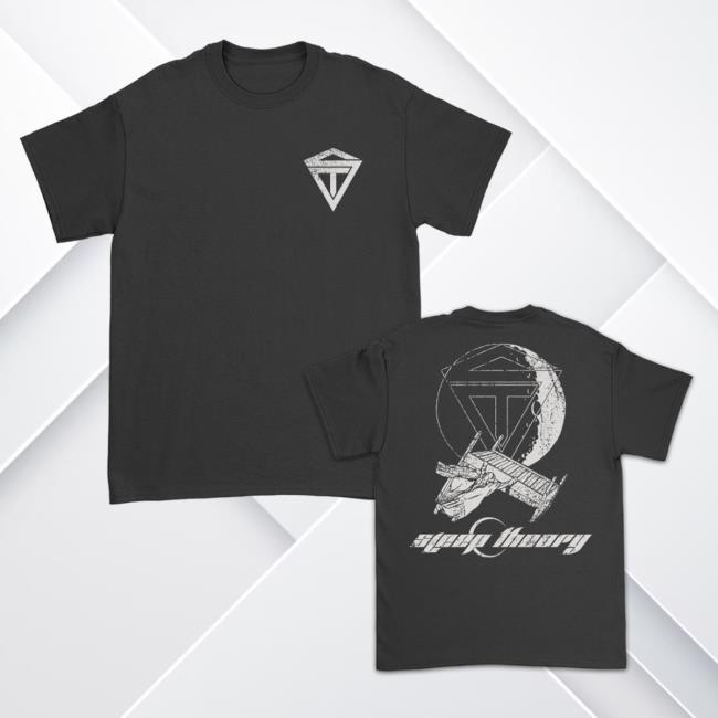 Official Sleep Theory Merch Store Shop Moon Top Shirt (Black) SleepTheory