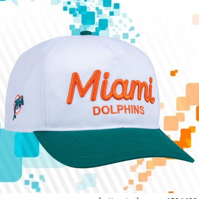 Official Golf Wang Merch Dolphins Snapback Cap by Golf Wang x NFL
