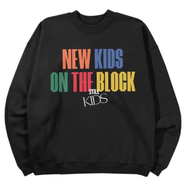 Official New Kids On The Block Merch Still Kids Oversized Sweatshirts