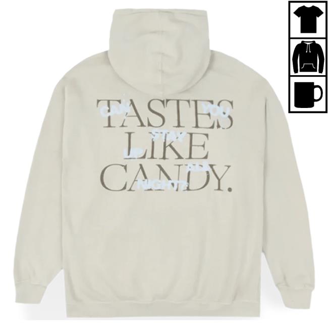 Official Ariana Grande Merch Store Ariana Grande tastes like candy Pull Over Hoodie Ariana Grande Apparel Clothing Shop ArianaGrande