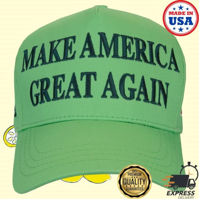 Official Donald Trump Merch Store Shop Donald Trump Special Edition: MAGA Hat – Pastel Green & Green DonaldTrump