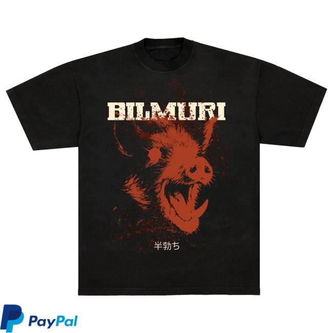 Official Bilmuri Kinda Hard Hog Splatter Tee Venue Edition