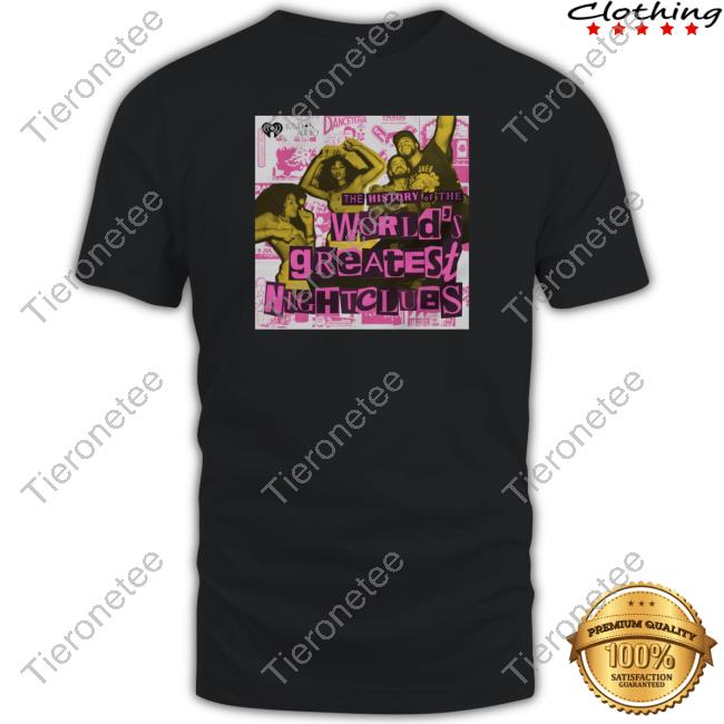 Paris Hilton Merch The History Of Nightclubs Hoodie