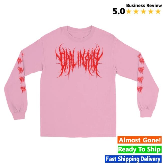 Official Opal In Sky "Deathcore" Men’S Long Sleeve Tee Shirt