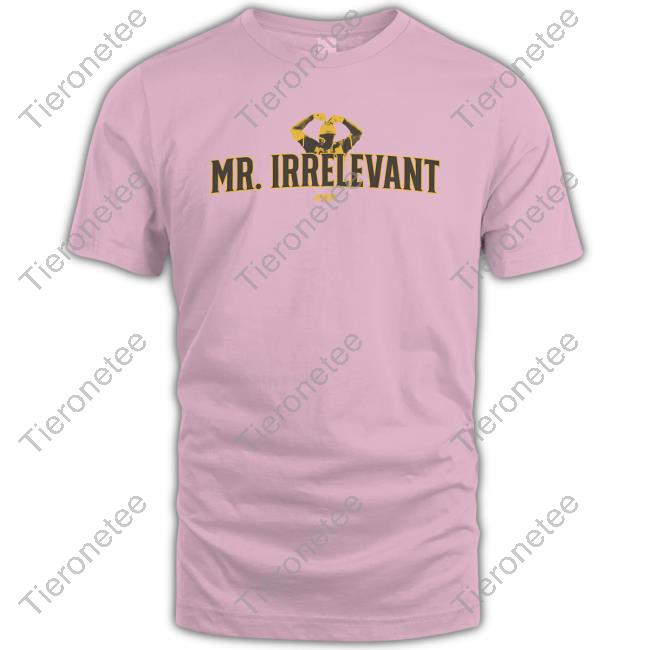 Official Shop Jomboy Media Jomboy Store Merch Mr. Irrelevant Tshirt
