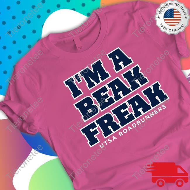 Utsa Roadrunners Football Sickos Committee I'm A Beak Freak T Shirt