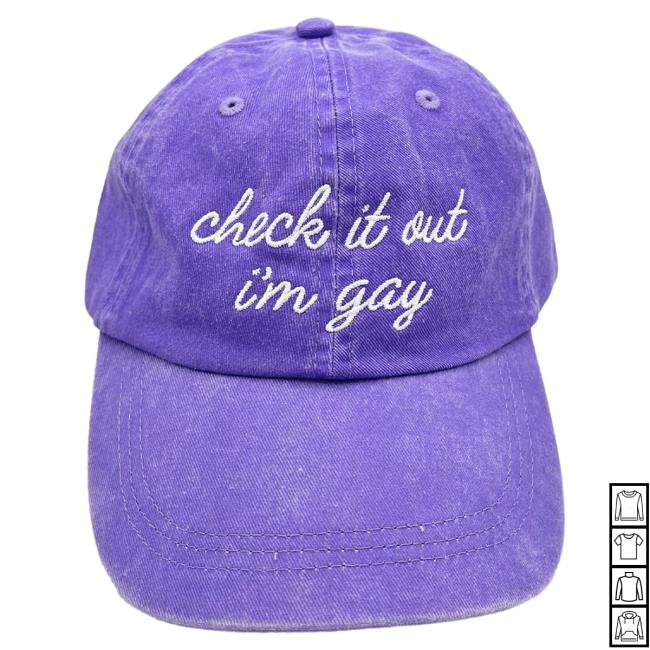 Official Dropout Tv Dropout Merch Store Shop Check It Out I'm Gay Hat Dropouttv