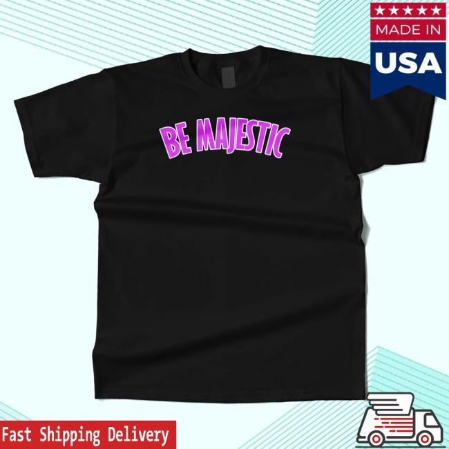 Be Majestic Store Majestic Amethyst Logo New Tee