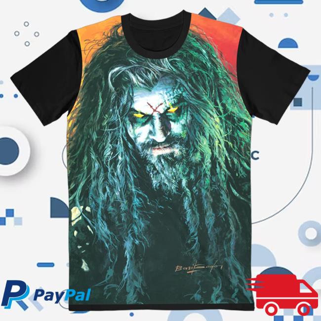 Rob Zombie Hellbilly Monster New T Shirt