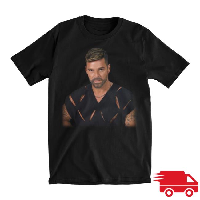 Ricky Martin Shop Merch The Trilogy Tour 2024 Black T-Shirts