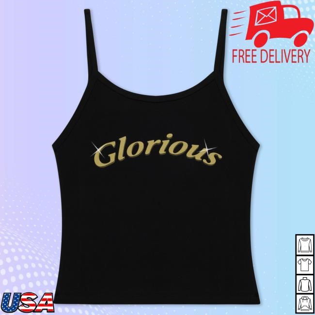 Official GloRilla Merch Store Glorious Tour Tank Tee