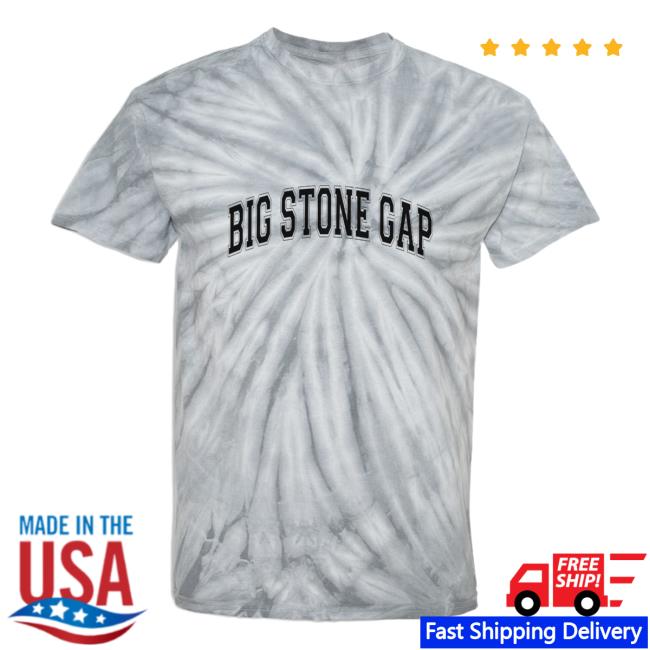 Official Hometown Apparel Clothing Merch Big Stone Gap Virginia Varsity Tie-Dye T-Shirt Tie Dye Silver
