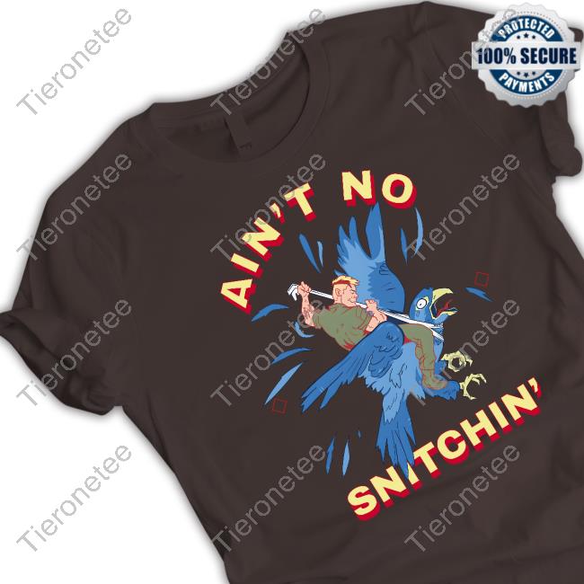 Angry Cops Merch Angrycops Ain't No Snitchin' Sweatshirt