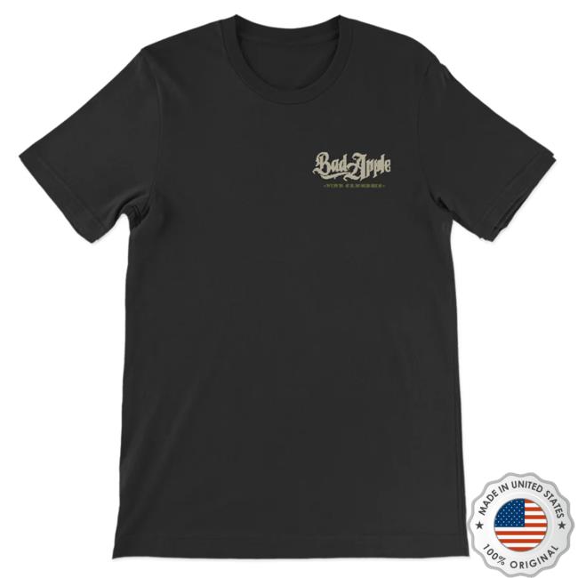 Official JellyRoll Shop Merch Jelly Roll Bad Apple Logo T-Shirt Jellyroll615