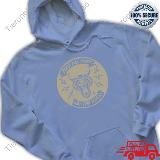 Unsubscribe Podcast Merch Boop The Tiger Get The Horns Sweatshirt Tiger Horns