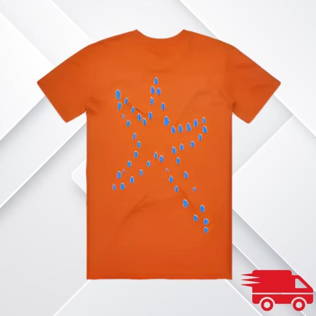 Cosmo's Midnight Star Shirt Orange