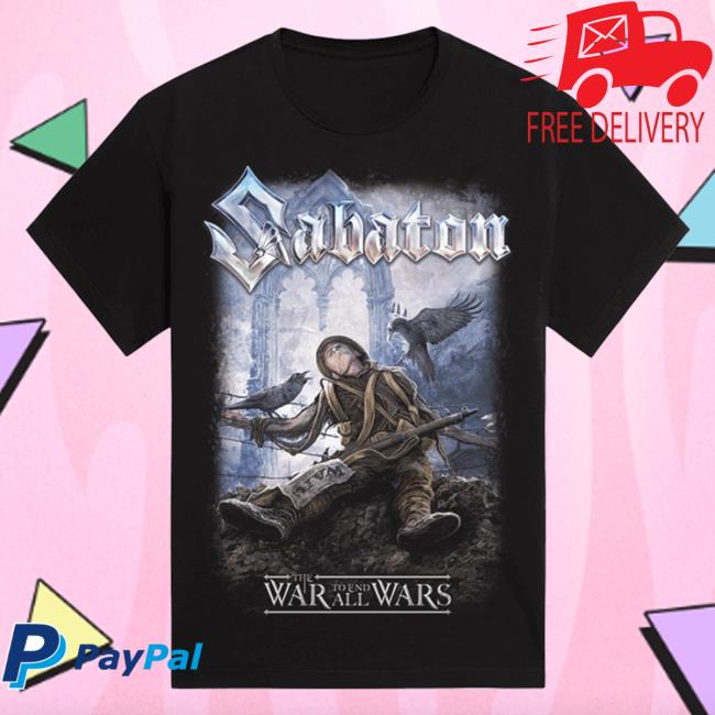 Official Sabaton Merch Store Sabaton The War To End All Wars T-Shirts Sabaton Shop