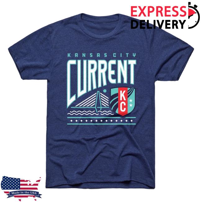 Official Charlie Hustle Store KC Current Bridge T-Shirt