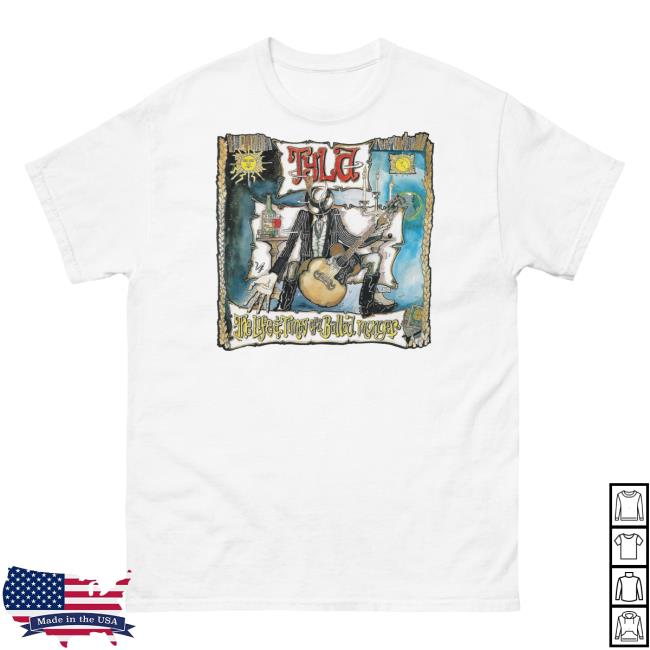 Official Tyla Store Tyla – The Life & Times Of A Ballad Monger – Attractive Shirt (white)