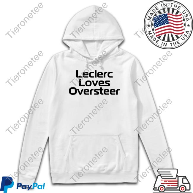 Official Leclerc Loves Oversteer Hoodie