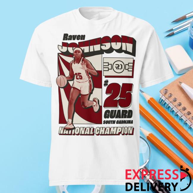 Raven Johnson "National Champion" T-Shirts