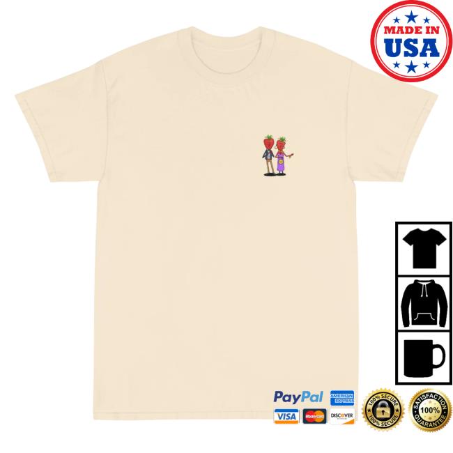 Official Dance Gavin Dance Strawberry Couple Tee Shirt