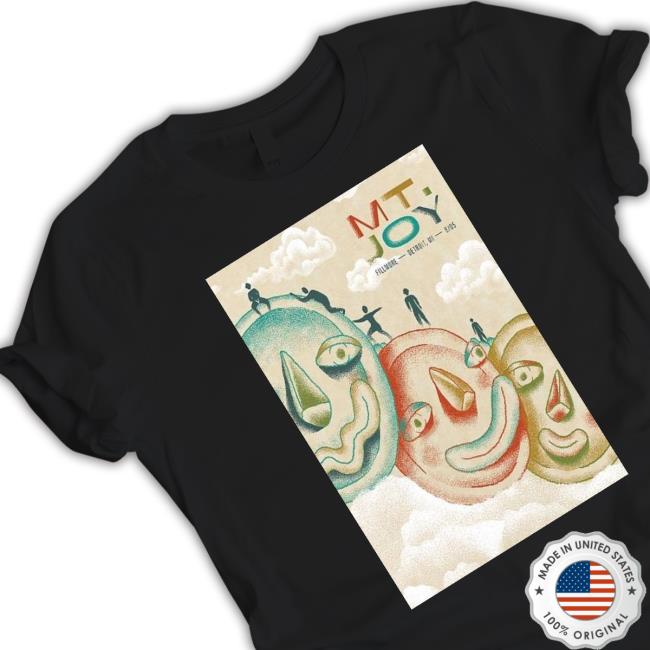 Mt. Joy 8.5.2023 Detroit, Michigan Poster Shirts
