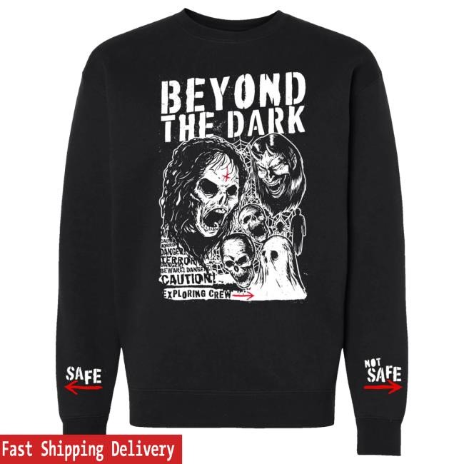 Left or Right ? Haunted Pullover Sweatshirt Exploring With Josh Merch