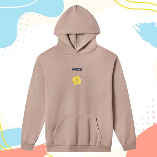 Official Daniel Ricciardo Merch Store Ric3 Comforts Rose Long Sleeve Tshirt Taupe DanielRicciardo Shop