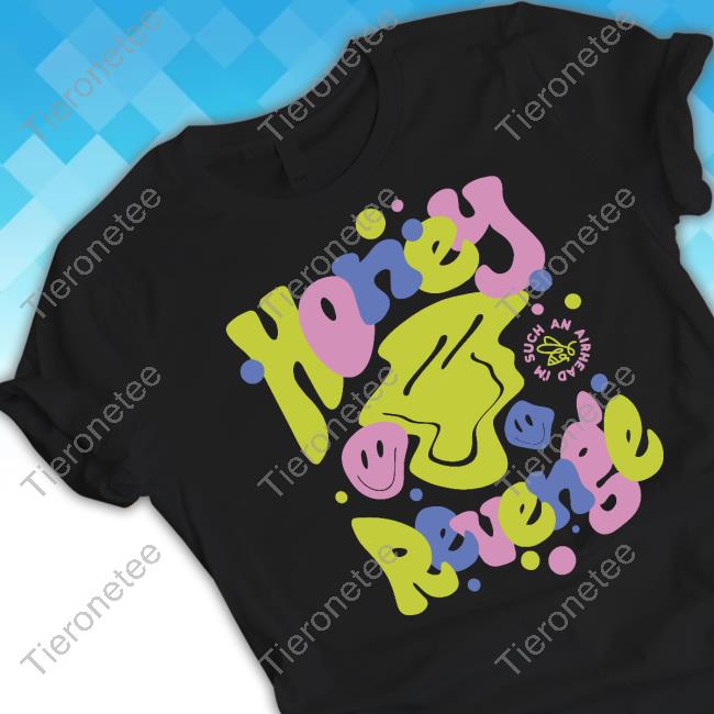 Honey Revenge Smiling Logo Long Sleeve Tee
