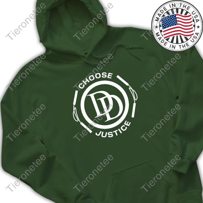 Choose Justice Daredevil Hooded Sweatshirt MCU - The Direct