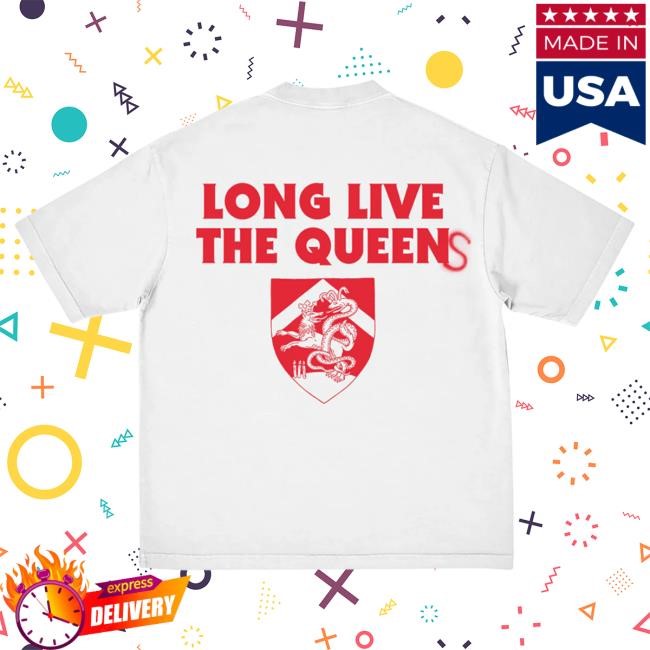 Official Queens Of The Stone Age Long Live The Queens Shirts (White) Qotsa