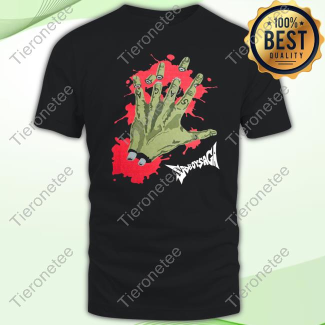 The Sad Boy Saga Merch Saga Hand Shirts