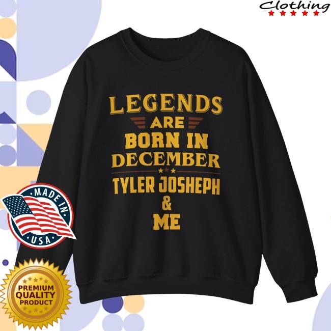 Legends Are Born In December Shirt - Funny Birthday Gifts X