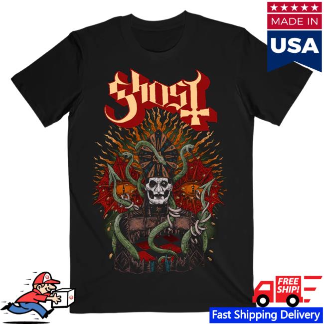 Official Ghost Band Rock Backstreet Merch Store Shop Snake Demon Attractive Shirt Backstreetmerch