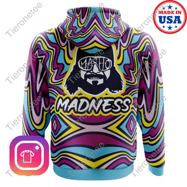 Official Anime Ape Clothing The Cream of the Crop Trippy Randy Savage Pop Culture Crewneck Sweatshirt Animeape