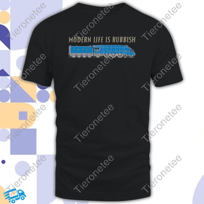 Modern Life Is Rubbish Train Tee Shirt