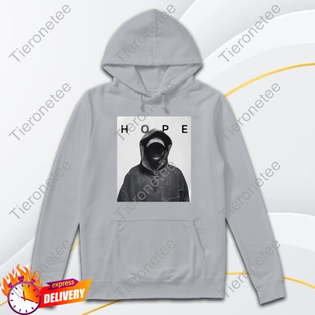 NF Real Music Merchandise Ash Grey Hope Long Sleeve T-Shirt