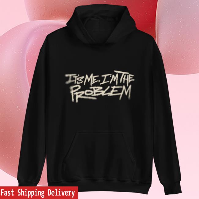 Official Interscope Records Lil Poppa 'It's Me, I'm The Problem' Black Popover Sweatshirt LilPoppa