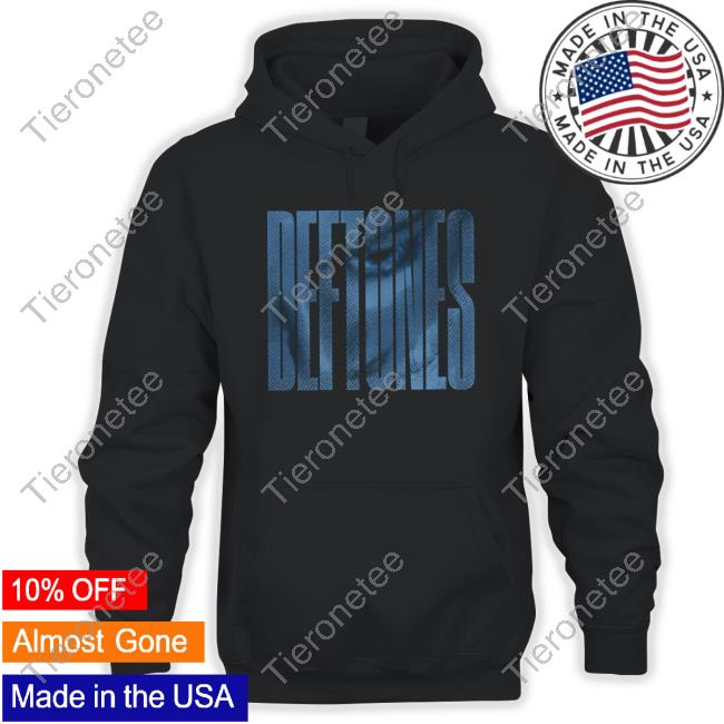 Official Deftones Merch Around The Fur Halftone Logo Tshirt