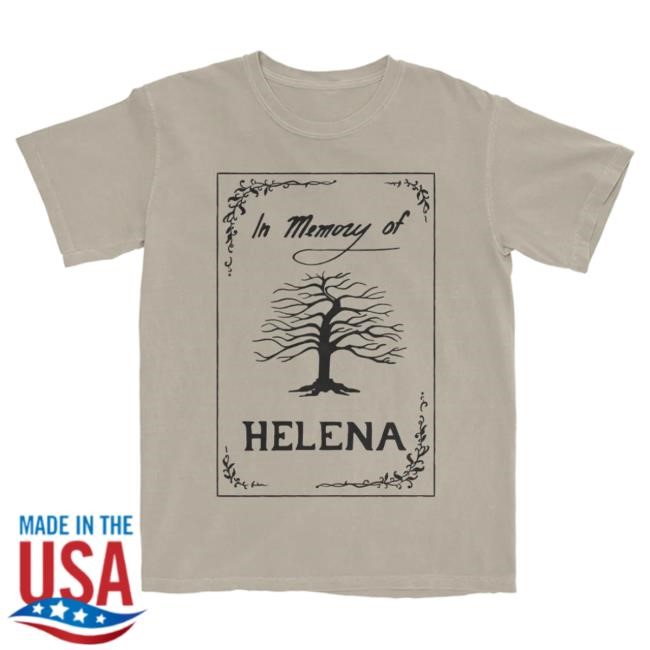 Limited In Memory Of Helena Tee My Chemical Romance Merch
