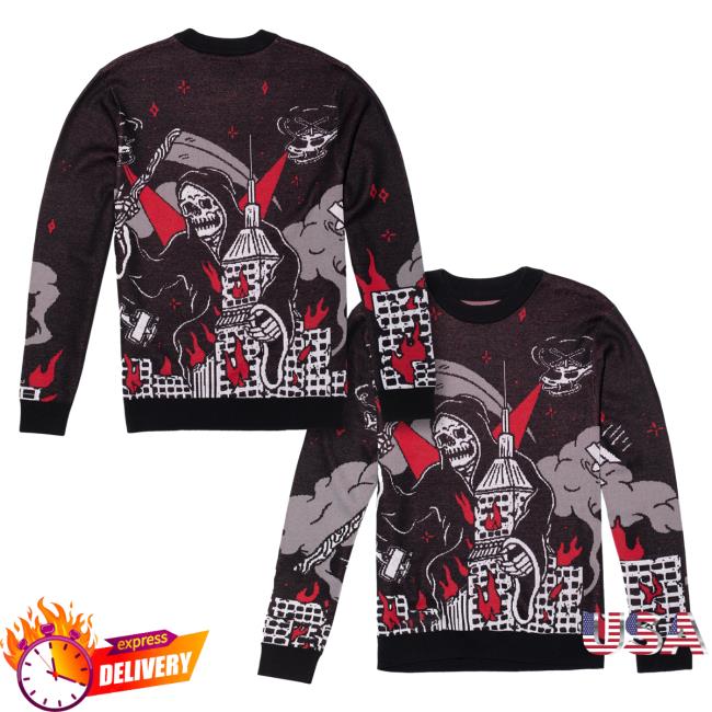 Official Lurking Class Clothing Destroy Sweatshirt Black LurkingClass