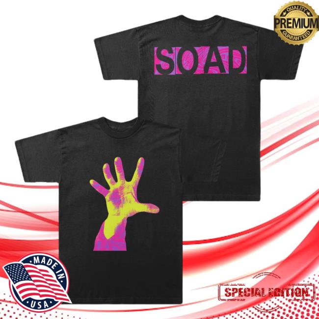 Official System Of A Down Clothing Merch Store Shop System Of A Down Self-Titled Hand Tee Shirt SystemOfADown