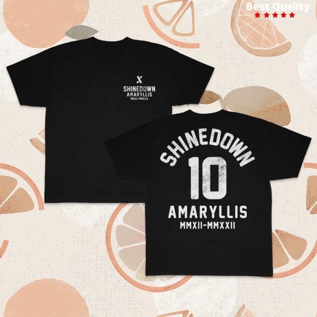 Amaryllis X New Shirt – Shinedown Amaryllis X Shirt – Shinedown