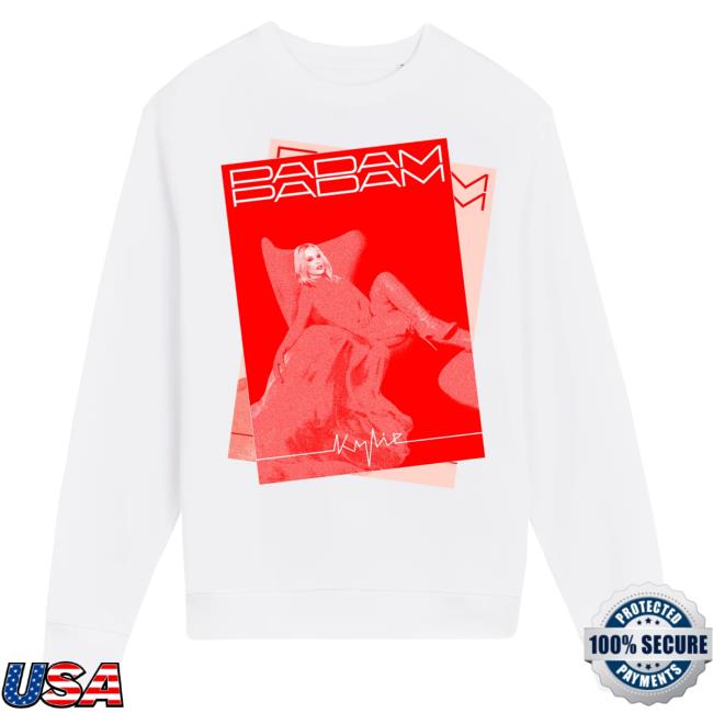 Official Kylie Minogue Merch Store Shop Kylie Minogue Padam Padam Hooded Sweatshirt KylieMinogue