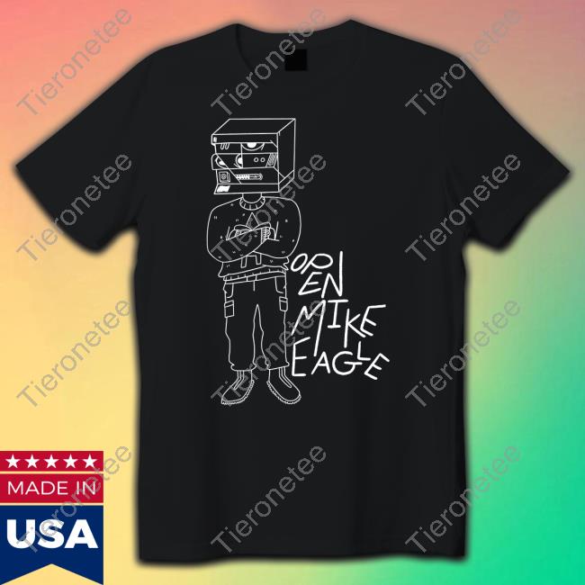 Official Open Mike Eagle Stereohead Lineart Crewneck Sweatshirt