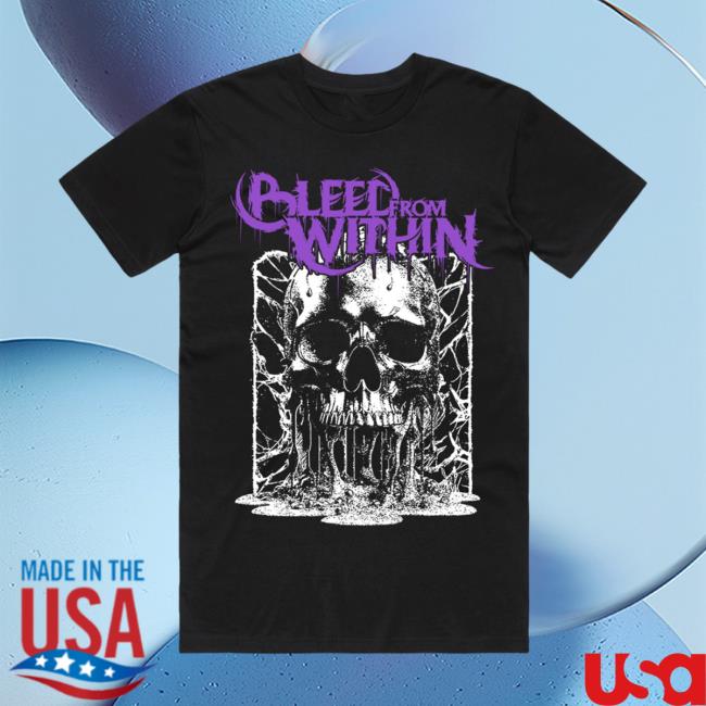 Official Bleed From Within Shop Melting Skull We All Suffer The SameShirt