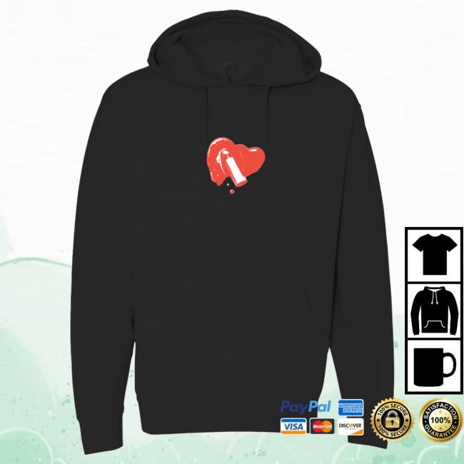Nelly Furtado Official Merch Store Nelly Furtado Love Bites Black Pullover Hoodies