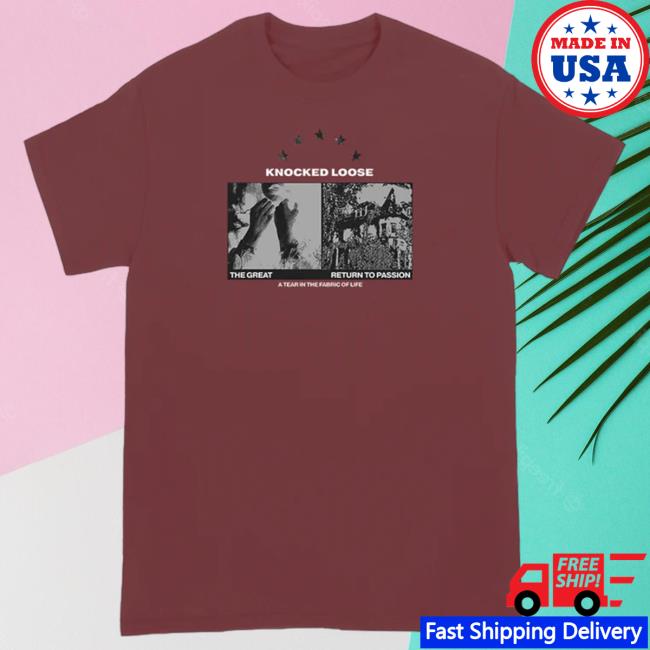 Knocked Loose Shop Store Merch Knocked Loose Death Comes Home Tees