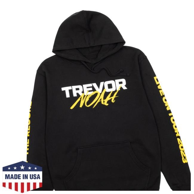 Trevor Noah Shop - Top Drawer Merch | 2023 Tour - Black/Yellow Hoody